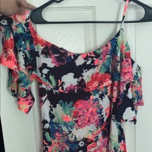 Bright floral top